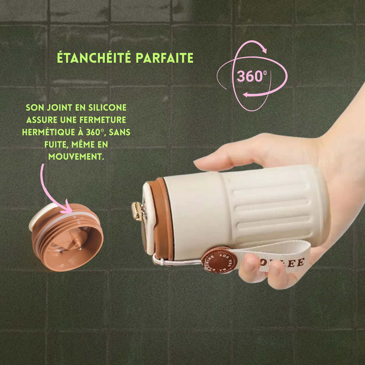 Thermos LED 3 fonctions Affichage de la température